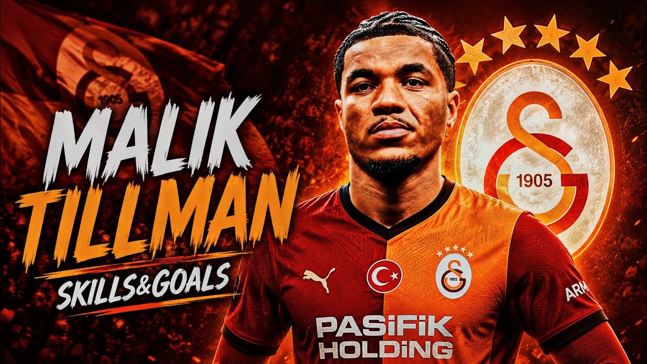 Malik Tillman 🇺🇸| Welcome To Galatasaray ?🟡🔴 | Skills & Goals | 2026 | HD #maliktillman 