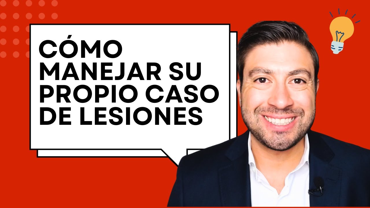 Cómo Manejar Su Proprio Caso de Lesiones Personales en California (2025) ABOGADO EXPLICA
