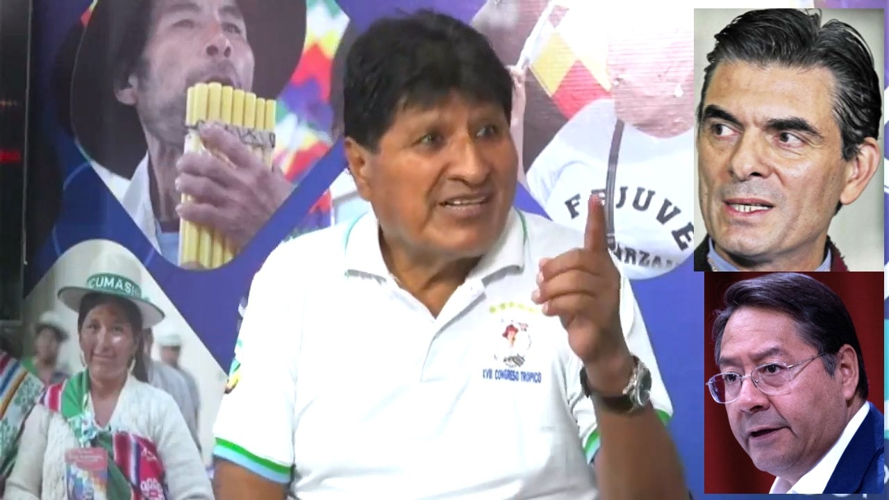 Evo explica la situación electoral los ataques de Luis Arce y Rodrigo Paz y plan de fraude electoral
