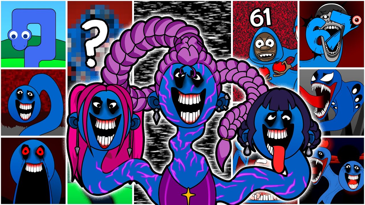 My Sprunki OC: HUNGRY SNAKE (from Phase 1 to NEW Phase 18, Phase 19)