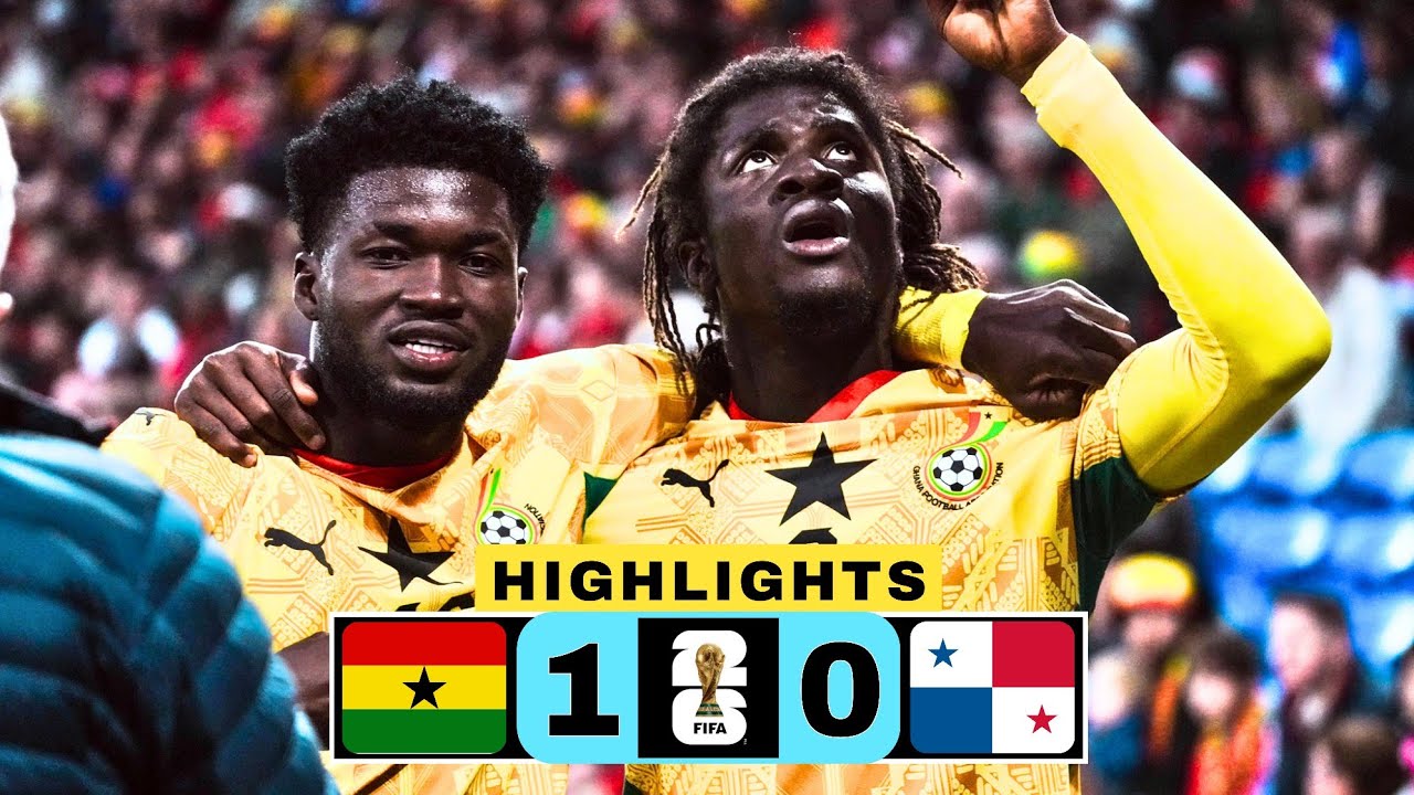 Caleb Yirenkyi Goal 🔥 Ghana vs Panama 1-0 | Highlights | FIFA World Cup | Ghana Highlights
