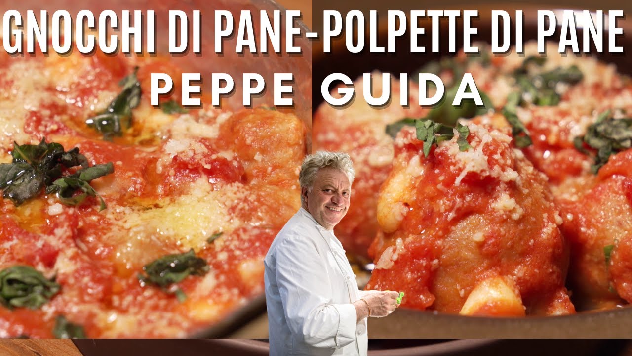 GNOCCHI DI PANE E POLPETTE DI PANE RIPIENE  - Le ricette di Peppe Guida