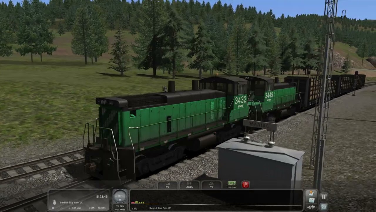 Train Simulator Classic - [EMD SW1500] - Yard Work (Summit - Glacier Park) - 4K UHD