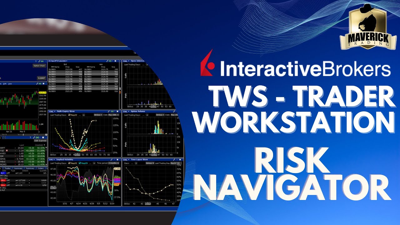 Как использовать обучающее руководство Trader Workstation — TWS Risk Navigator — Option Trading I...