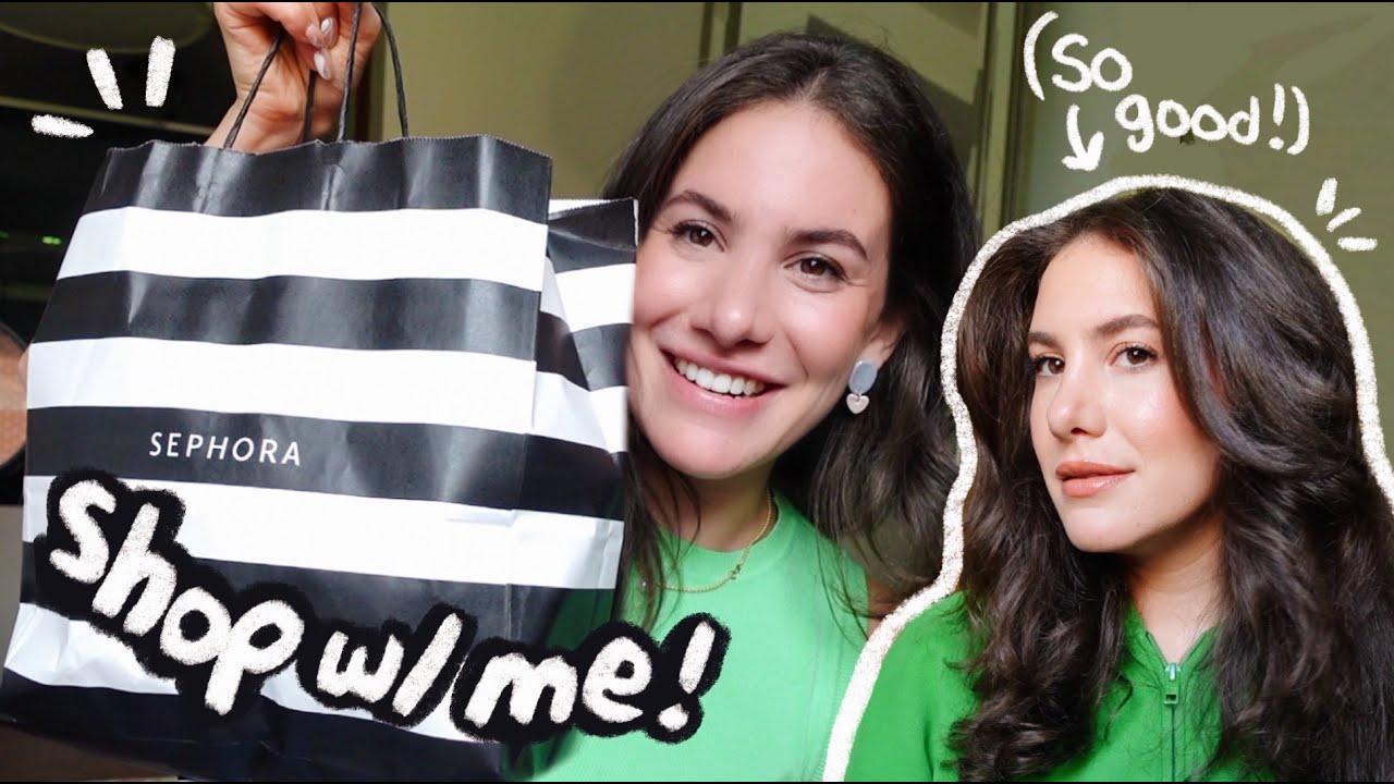 Походим со мной по магазинам в Sephora! (Я чуть не сошла с ума, ха-ха) И примерка!