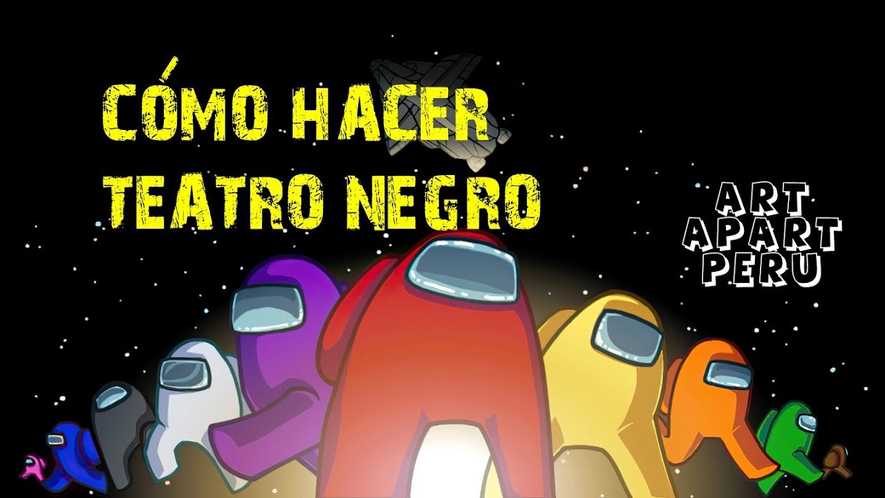 🎬👍 2022 CÓMO HACER TEATRO NEGRO PARA NIÑOS DE FORMA CASERA