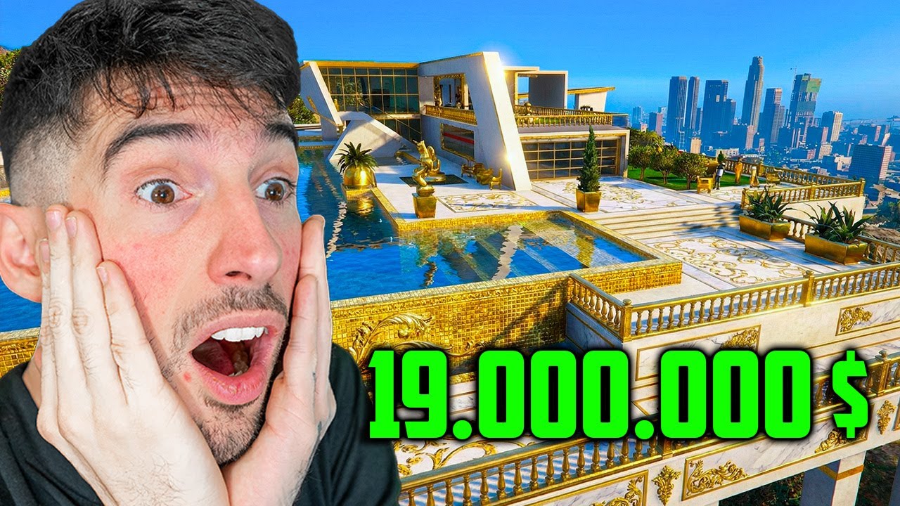 ME COMPRO LA MANSION MAS CARA CON TODO !! GTA 5 ONLINE 🏡💰