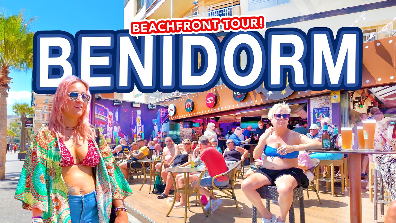 BENIDORM | The ultimate tour of INCREDIBLE Levante Beach, Benidorm, Spain!