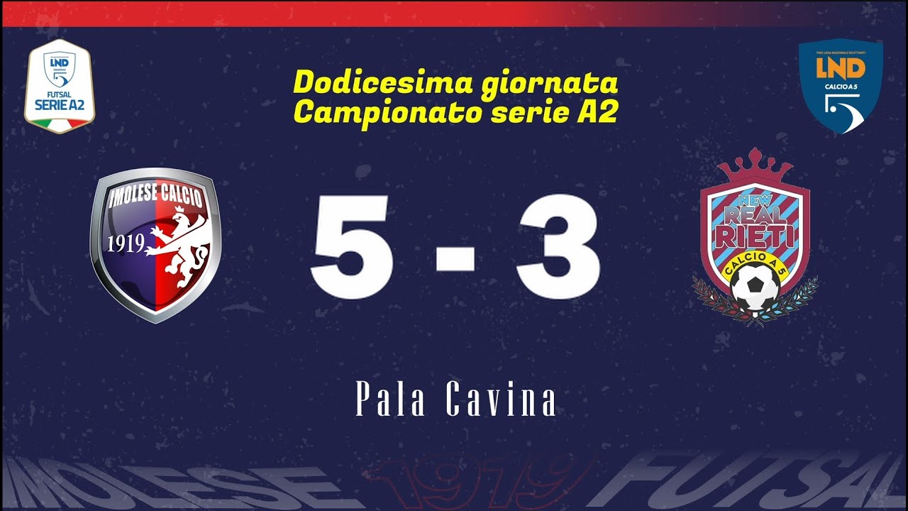 Highlights Imolese - Real Rieti 5-3