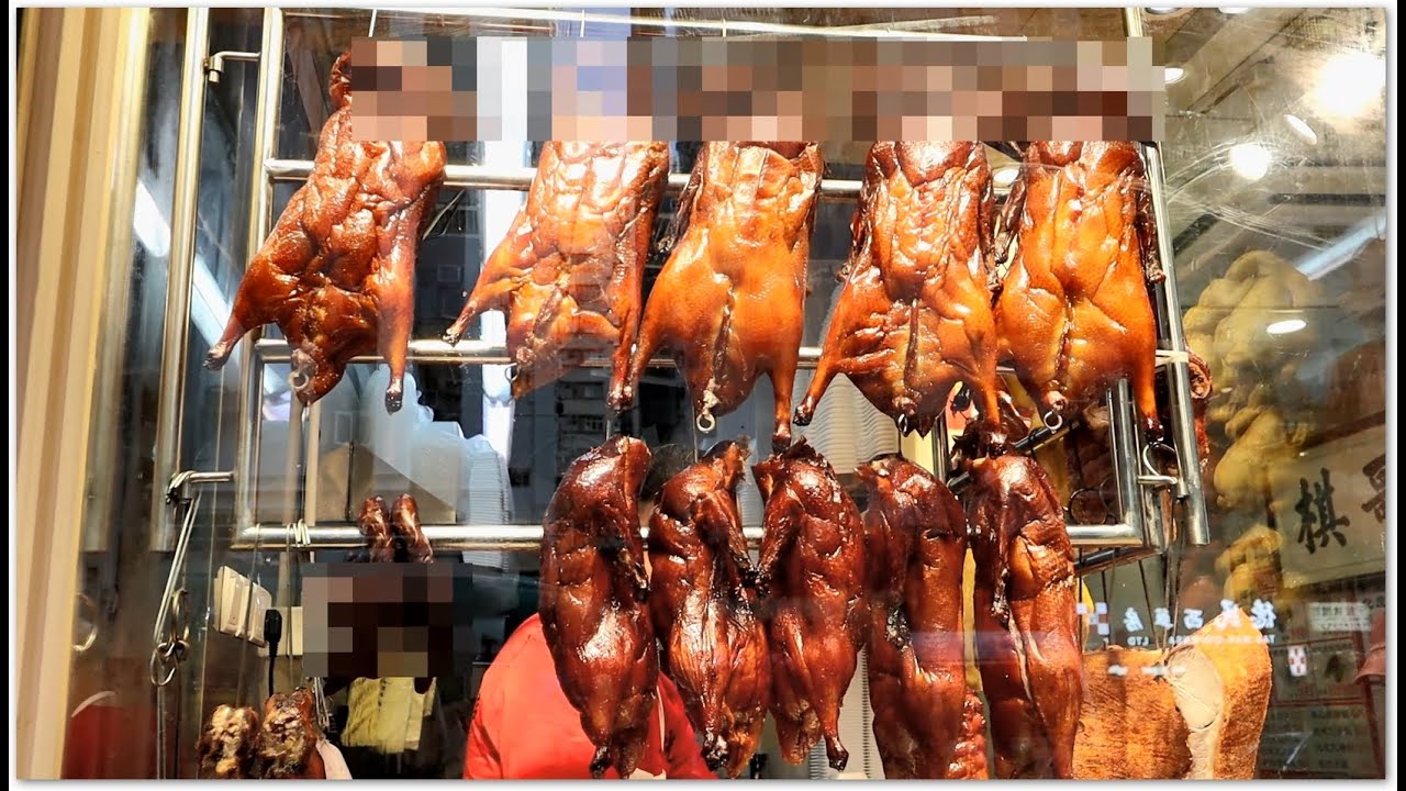 Roast Pork Rice So Good Yummy Hong Kong Food 天氣熱 飲啤酒 吃燒味 燒鵝脾飯 燒腩仔叉燒飯 燒腩骨 乳豬燒鴨 香港美食 新光燒味飯店