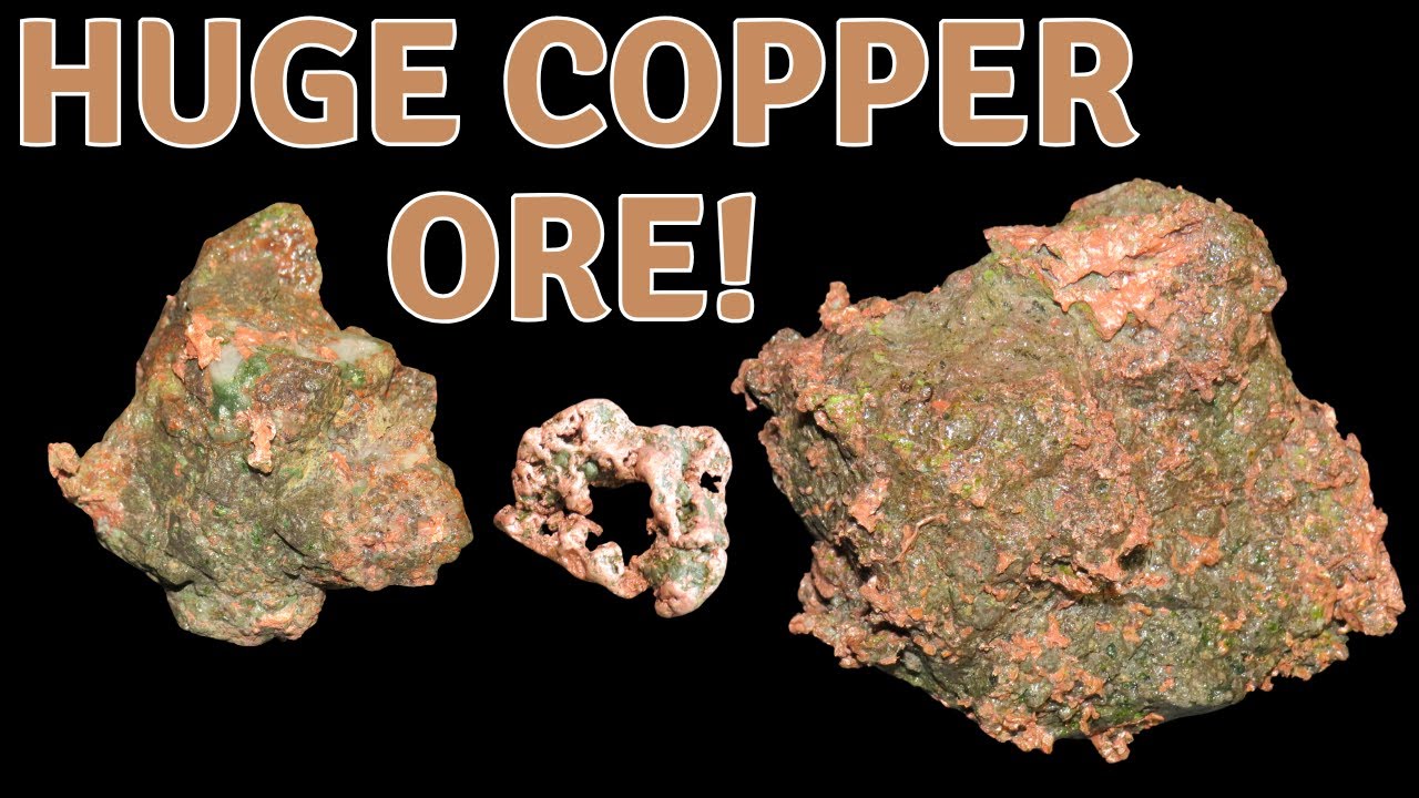 Huge Copper Ore at the Caledonia Copper Mine in the UP of Michigan #copper #mining #upperpeninsula
