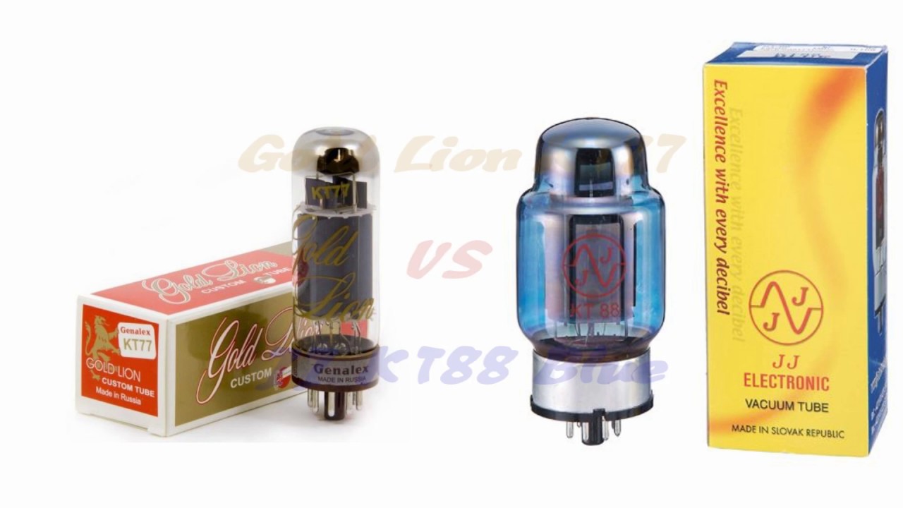 KT77 VS KT88 Tube 真空管 膽管比較 (Recording)
