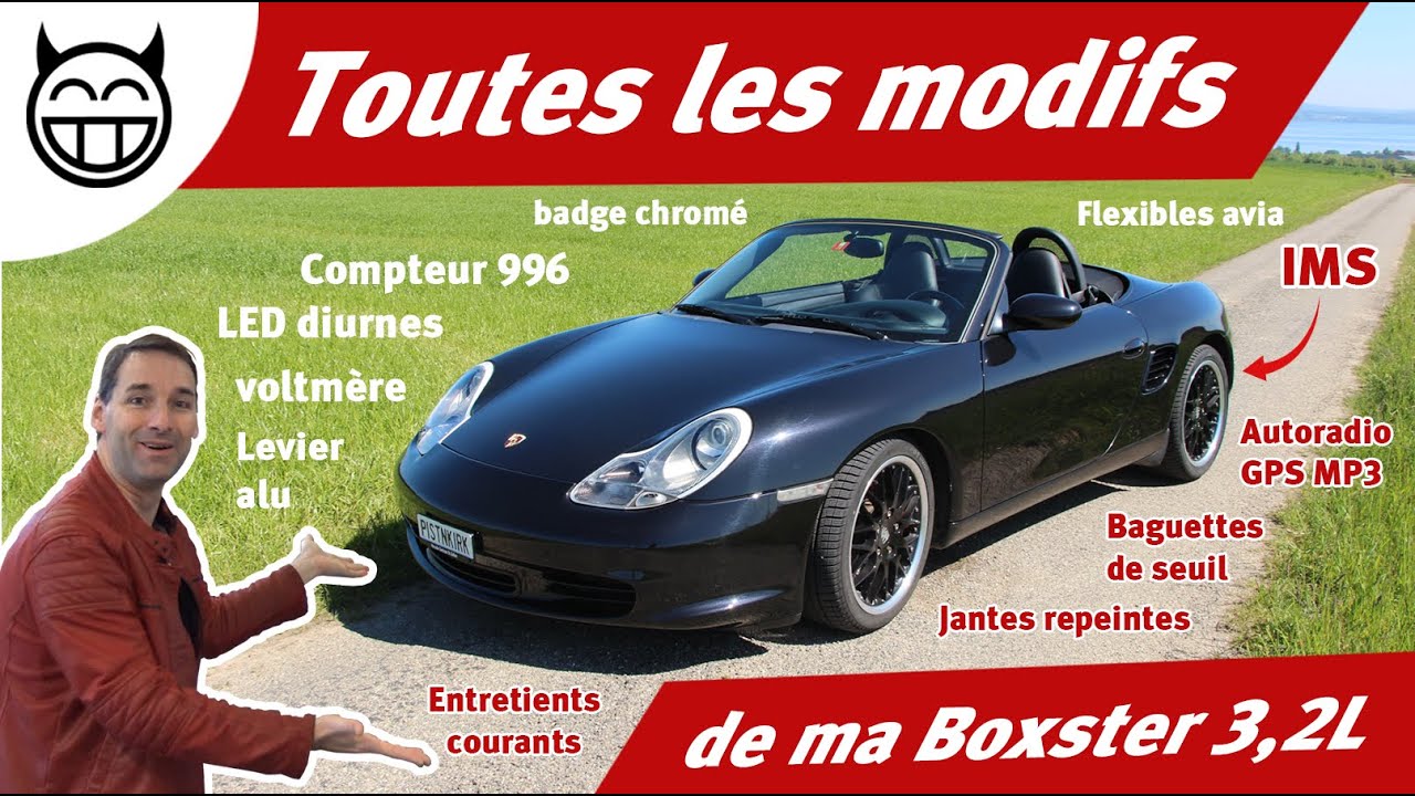 Boxster 986 - Toutes les opérations faites sur ma 3,2L