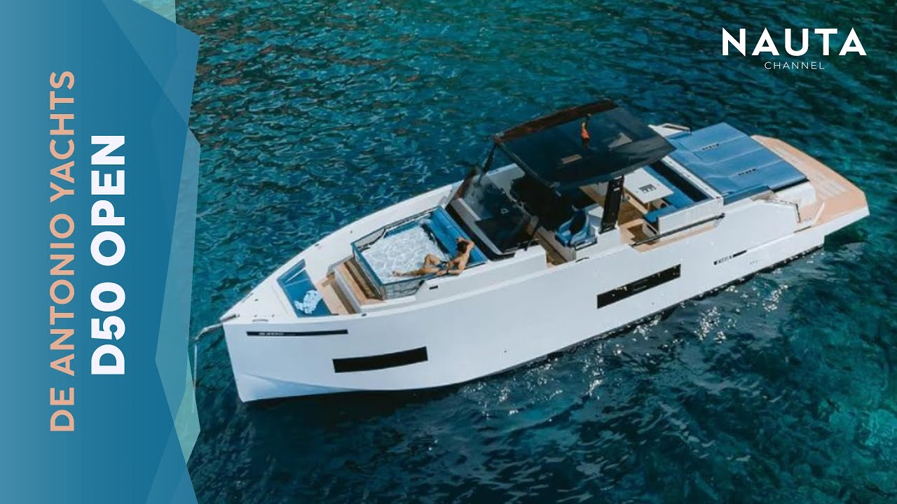 2023 De Antonio - D50 Open - POV Yacht tour esterni e cabine