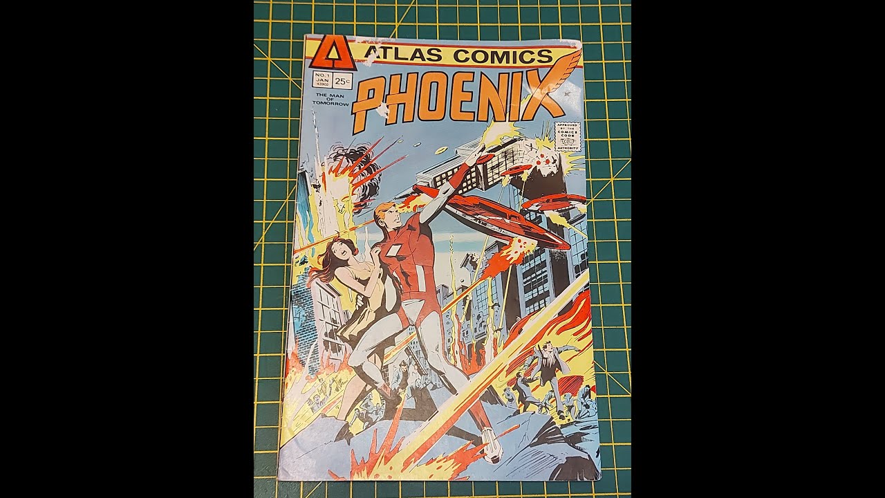Листаю первый выпуск комикса «Феникс» от издательства Atlas Comics за 1975 год.
