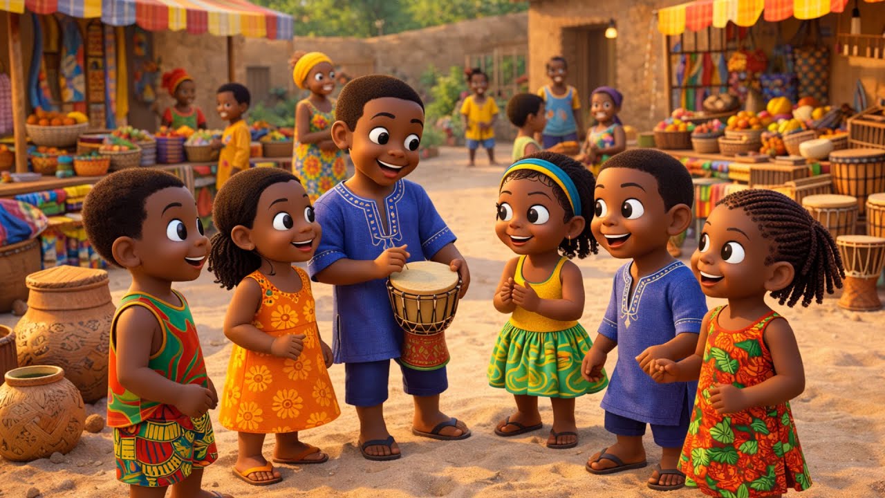 Bonjour Sénégal Pays de la Teranga - Comptine Africaine pour Enfants ❤️🎶