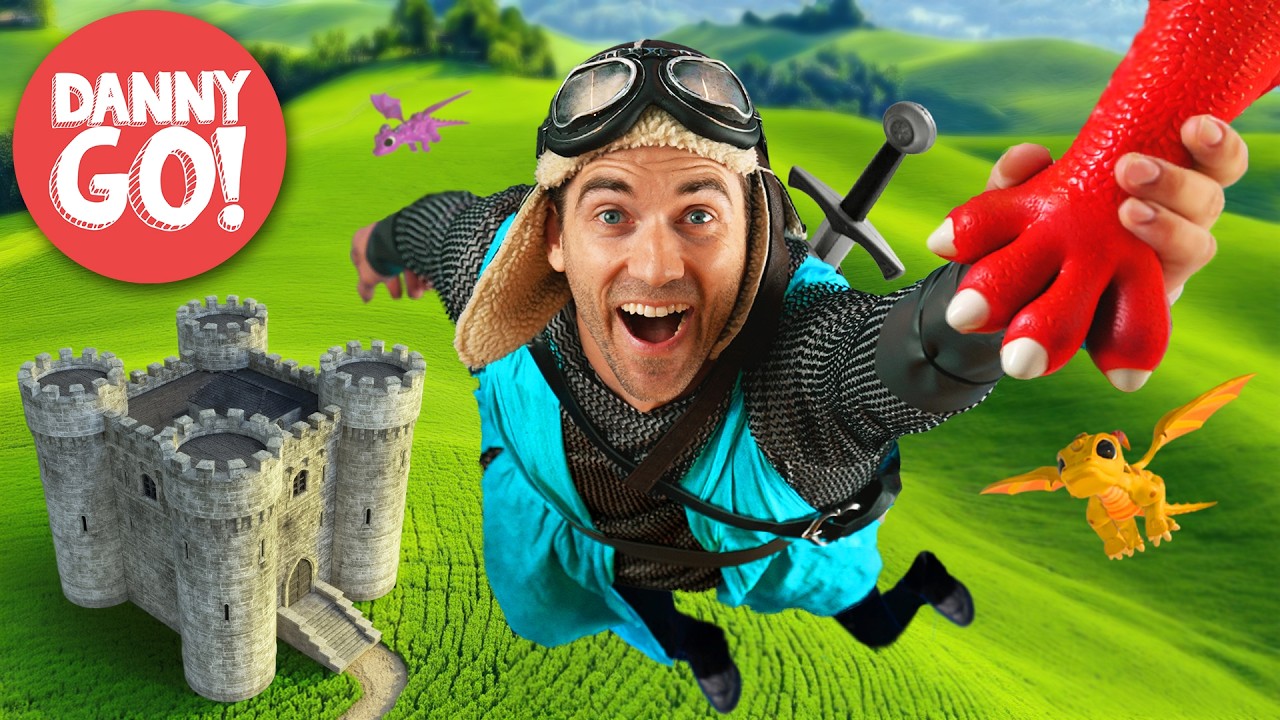 &ldquo;The BRAVEST Knight!&rdquo; ⚔️🔥 Medieval Dragon Adventure | Danny Go! Dance Songs for Kids