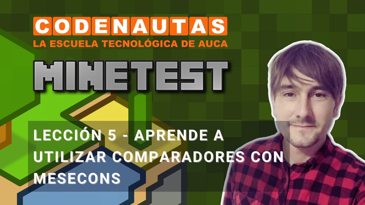 Minetest - Aprende a utilizar comparadores l&oacute;gicos con mesecons