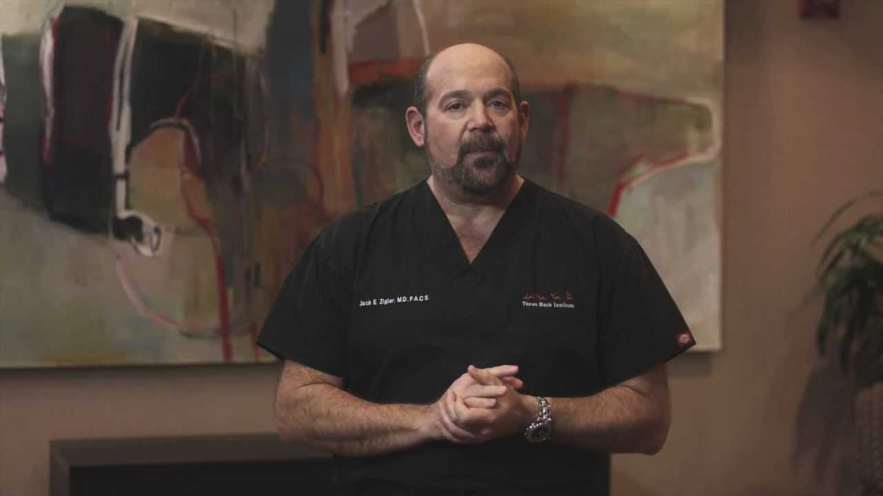 Total Disc Replacement | Dr. Jack E. Zigler | Texas Back Institute | Plano, Texas