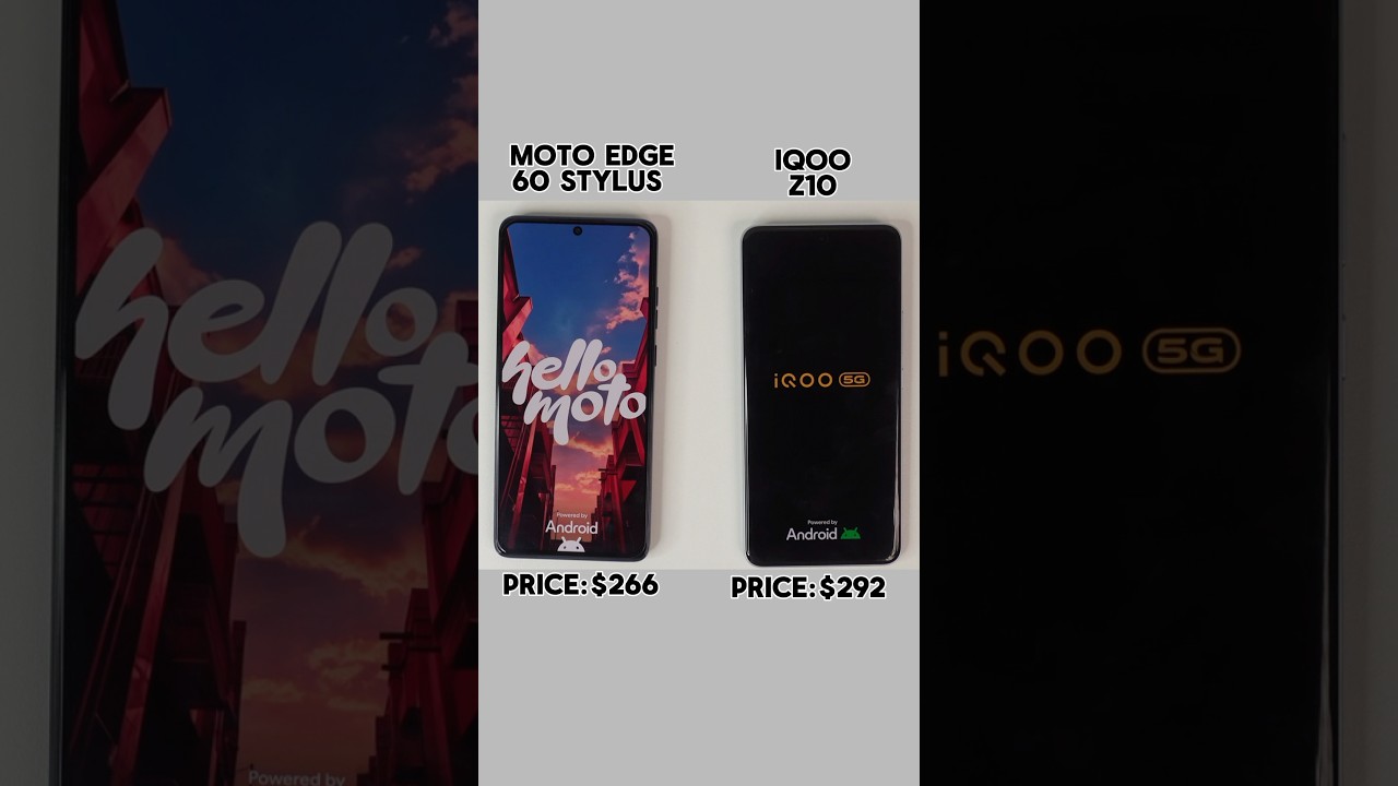 IQOO Z10 vs Moto Edge 60 Stylus &ndash; Who Wins the FASTEST Phone Battle?