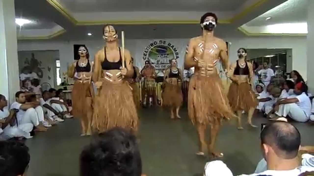 Apresentação de Maculelê e dança do Fogo na 2ª batucada Celeiro de Bamba Cordão de Ouro - Itabuna