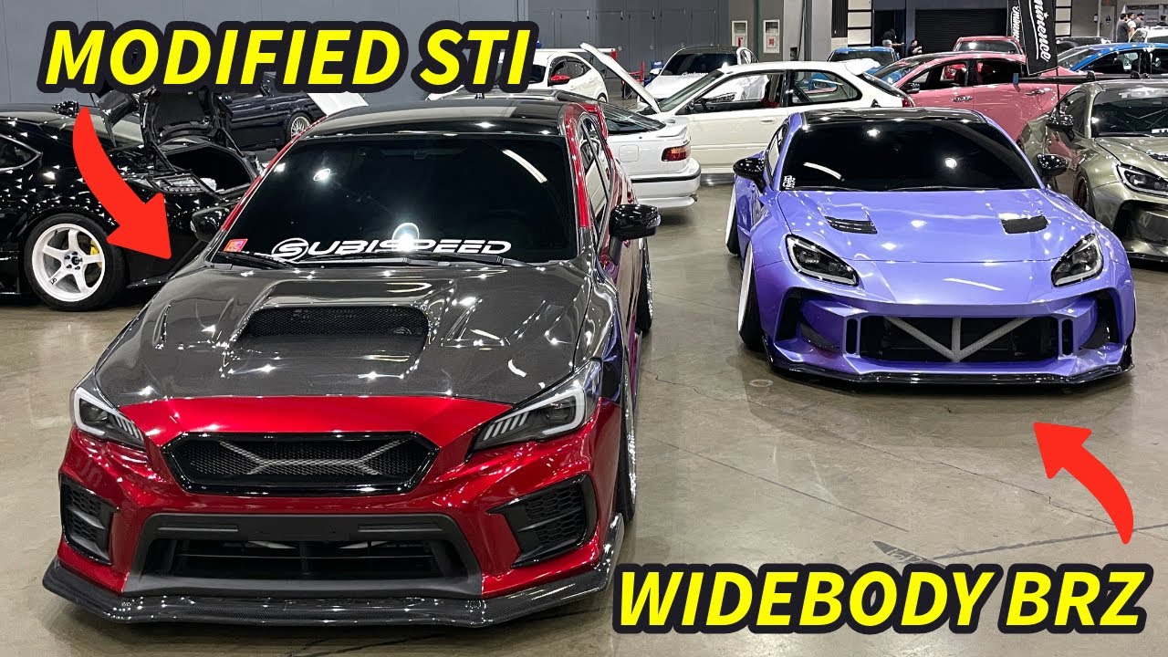ПРИВЁС МОИ STI И BRZ НА ОГРОМНОЕ JDM АВТОШОУ!