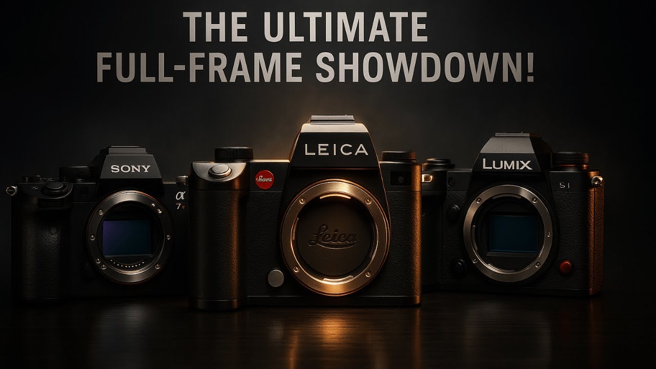 Sony A7 V против Panasonic S1R II против Leica SL3-S — решающее противостояние полнокадровых камер!