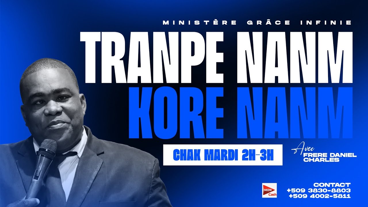 Frere Daniel Charles Zanmi w est en direct !