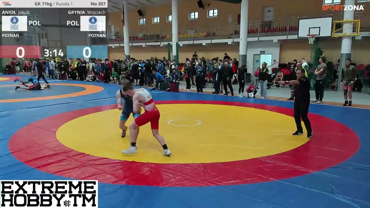 ZAPASY - (M3) Międzynarodowy Turniej Zapaśniczy AGROS CUP - Żary 2026. Mata 3.