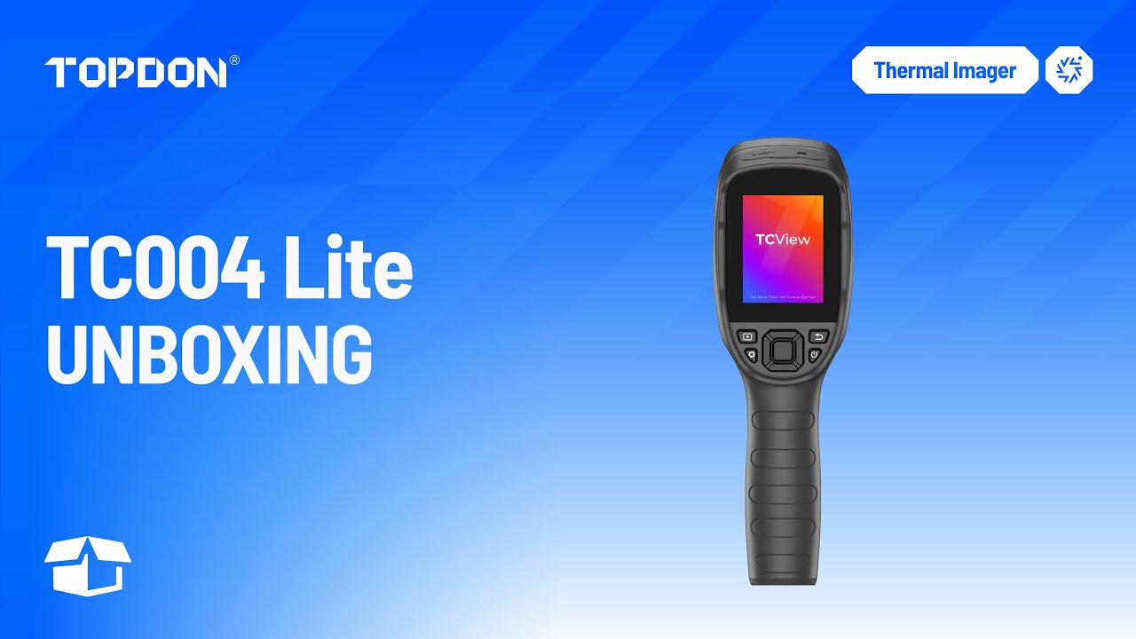 TOPDON TC004 Lite | Unboxing| Handheld Thermal Camera