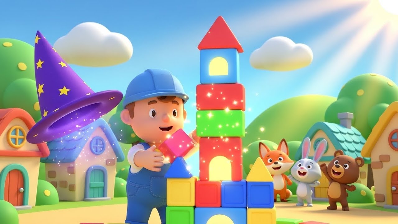 El Pequeño Constructor de Roblox Perdió Su Casita | Rimas y Canciones para Niños