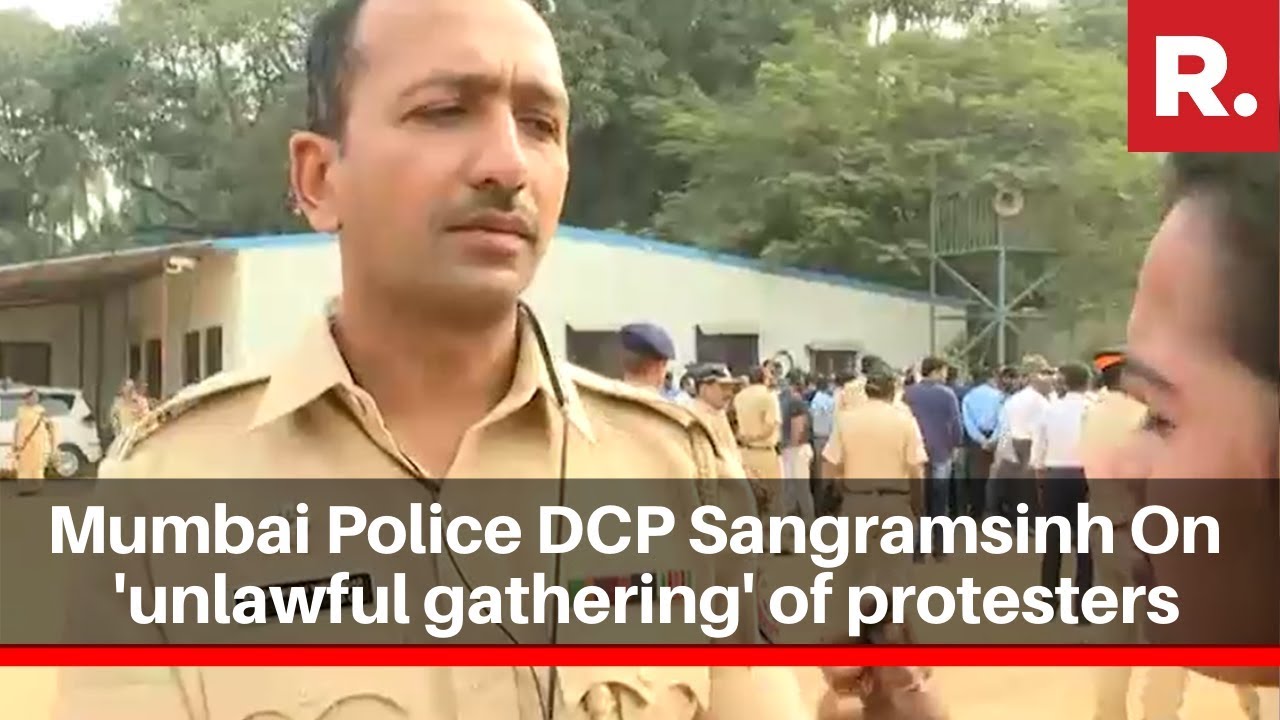 Mumbai Police DCP Sangramsinh Speaks To Republic TV About 'Unlawful Gathering' Of Protesters