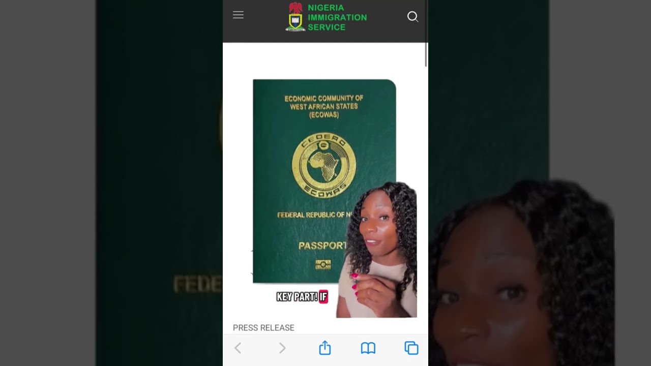 Nigeria Just DOUBLED Passport Fees 😳 (Sept 1) #nigerian  #PassportFees #shortsafrica
