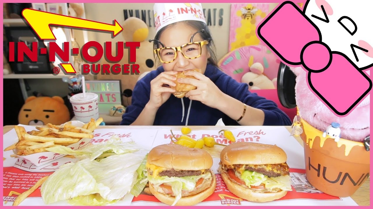IN-N-OUT BURGER | MUKBANG