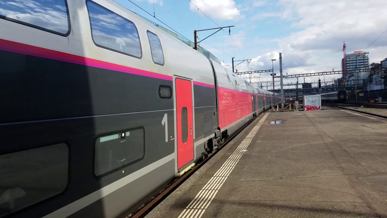 TGV Lyria Bale Suisse #EUROTUBE