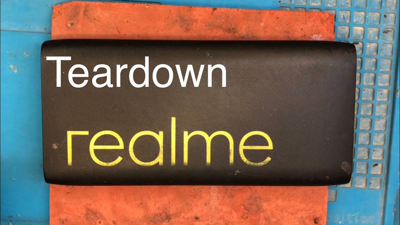 Realme powerbank Teardown and attempt to repair it