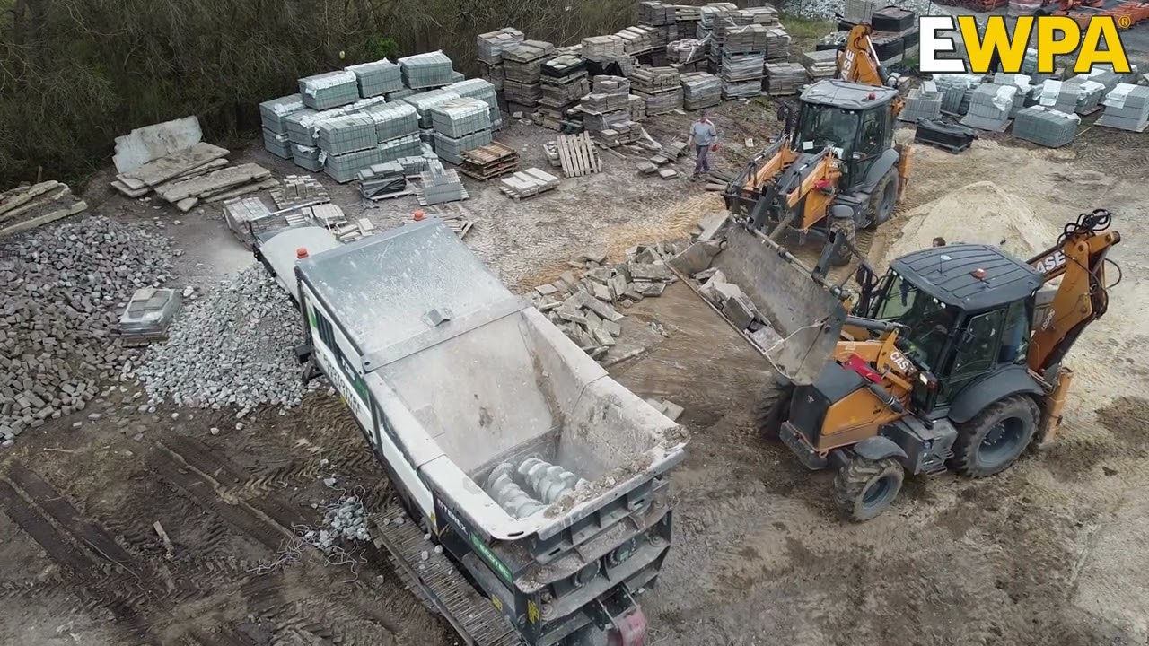 Terex Ecotec TDS 815 & CASE 580SV & CASE 580ST