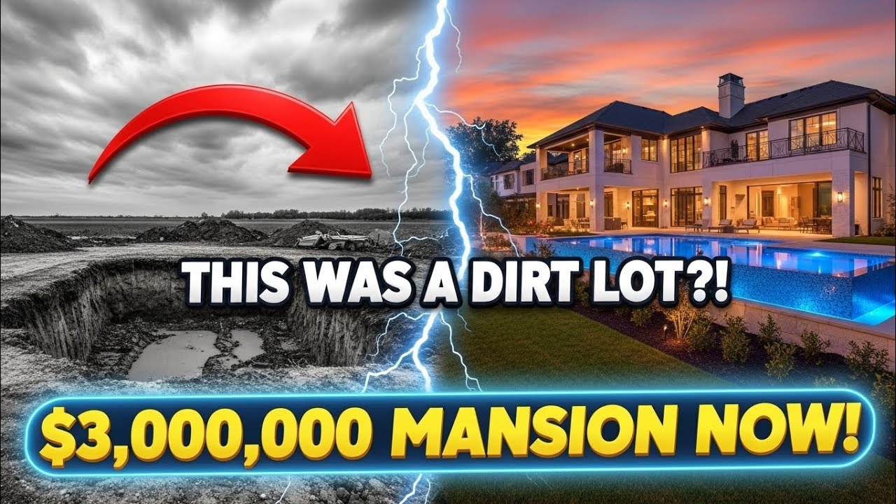 From Dirt Lot to $3,000,000 Mansion &ndash; Full Build Timelapse