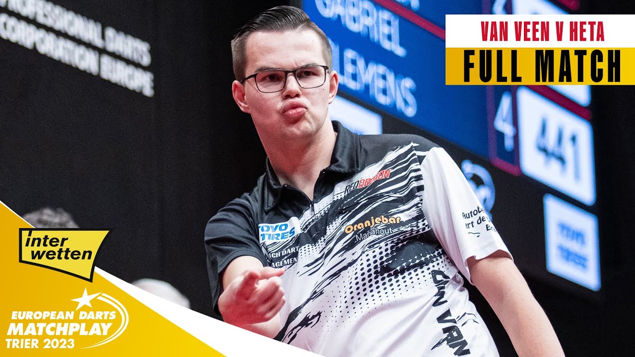 RECORD AVERAGE! | Van Veen v Heta | 2023 European Darts Matchplay