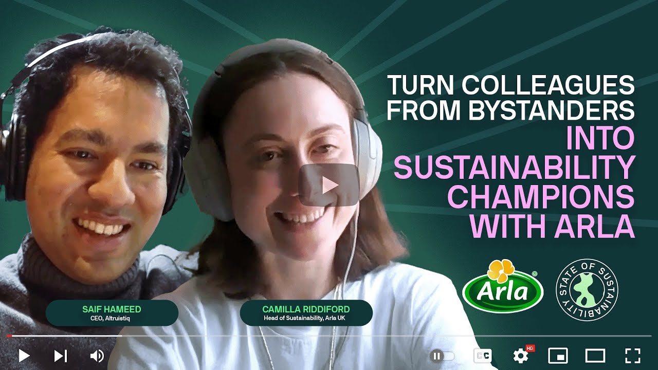 Turn Colleagues from Bystanders into Sustainability Champions with Arla