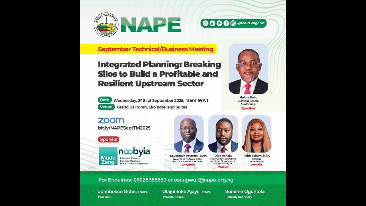 Lagos September Technical/Business Meeting