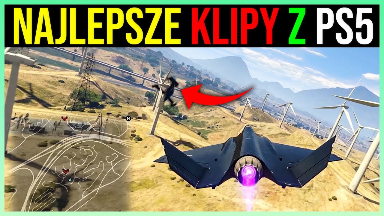 METODA NA WIATRAKI - PRZEGLĄD KLIP&Oacute;W z KONSOLI | GTA ONLINE