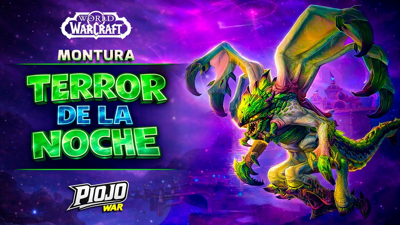 🐉 Cómo conseguir la montura Terror de la Noche | Logro Justiciero 😈