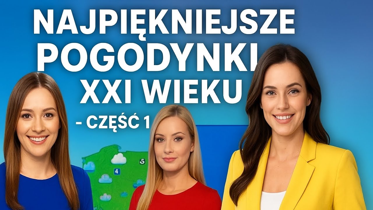 Najpiękniejsze polskie pogodynki w XXI wieku cz.1