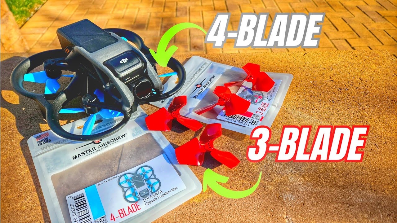НАКОНЕЦ-ТО! - Новые пропеллеры Master Airscrew для DJI AVATA😯