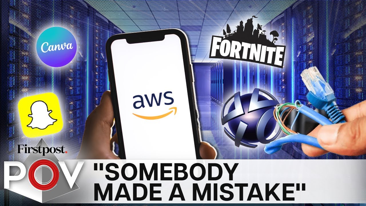 Сбой в работе Amazon: что убило «половину интернета»? | Точка зрения Firstpost | N18G