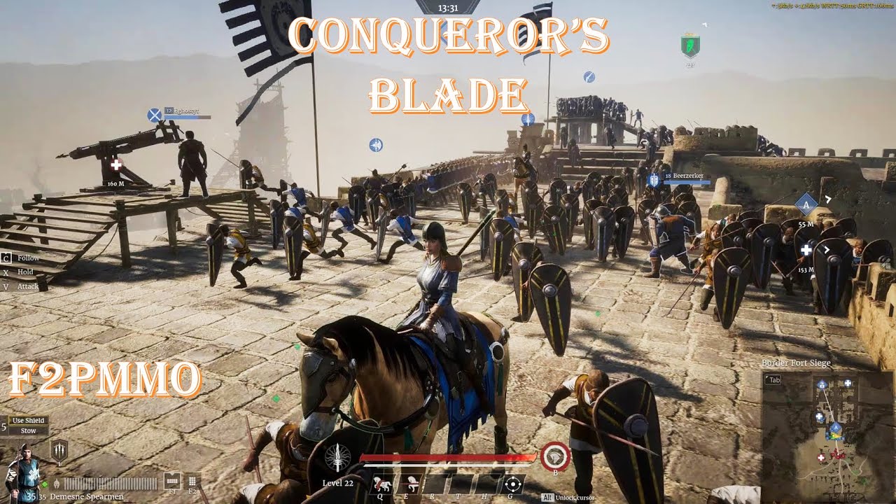 Conqueror's Blade - Growing Pains in Medieval Siege Battle | F2PMMO