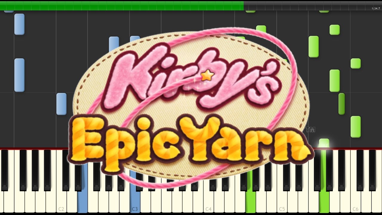 Kirbys Epic Yarn - Toy Tracks (Piano)