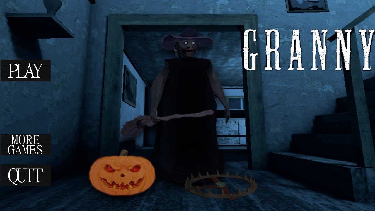 Halloween granny game. 🧛‍♀️🧛‍♀️🧓