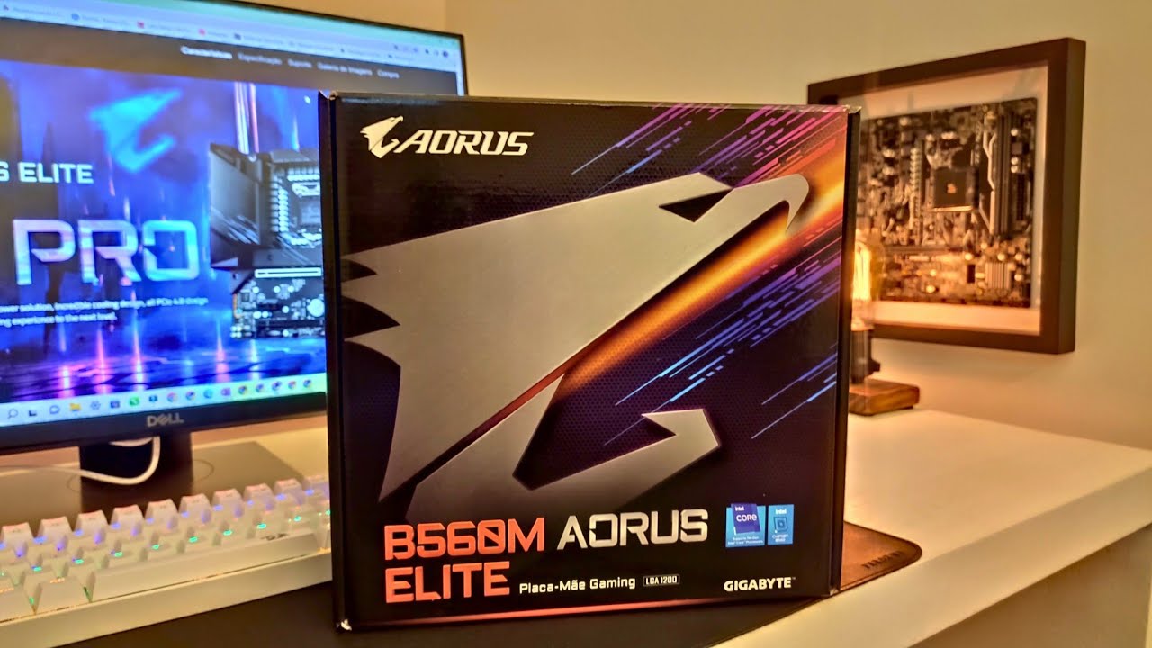 Placa m&atilde;e Gigabyte Aorus Elite B560M